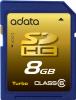8GB A-Data High-Capacity Secure Digital (SDHC) CL6 Turbo memory card