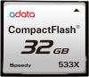 32GB A-Data 533X CompactFlash Speedy Series memory card