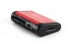 NEON 58-in-1 High-Speed USB2.0 Card Reader (Red/Black)