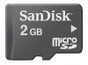 Sandisk 2GB Memory Stick Micro w  Adapter (SDMSM2 2048 E10M  Retail Package)
