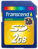 2Gb Transcend 150x Hi-Speed Secure Digital card