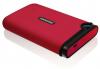 250GB Transcend StoreJet 25 Mobile RED External 2.5" Hard Drive Shock-Resistant