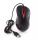 NEON Optical Mouse USB2.0 Dual-button with scrool-wheel Black/Burgundy